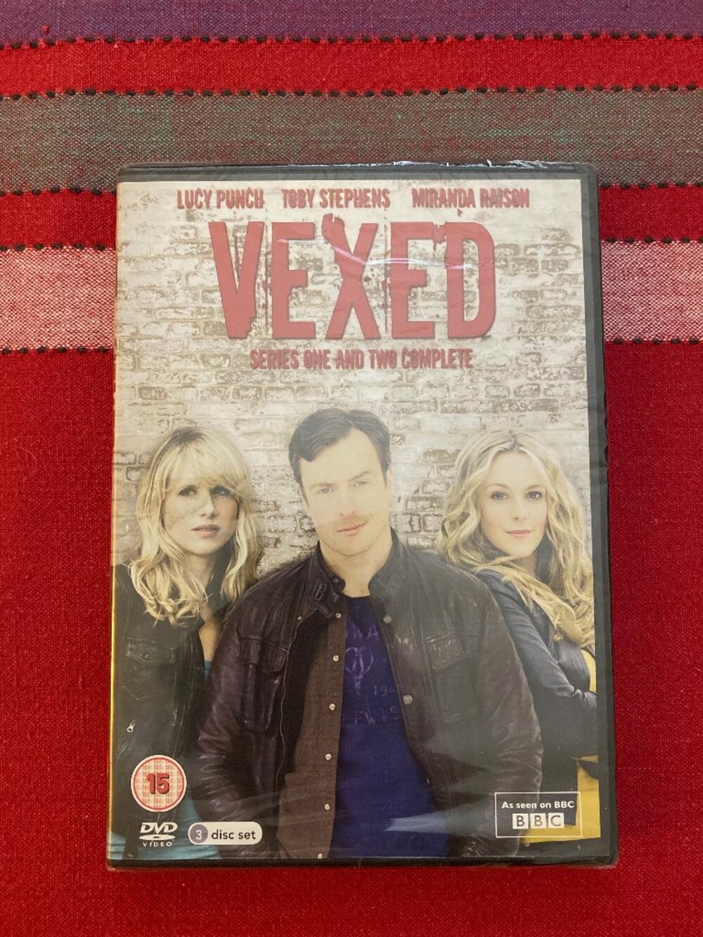 BBC VEXED Series One and Two Complete 3 Disc Set (PAL Format) DVD Acorn Media UK